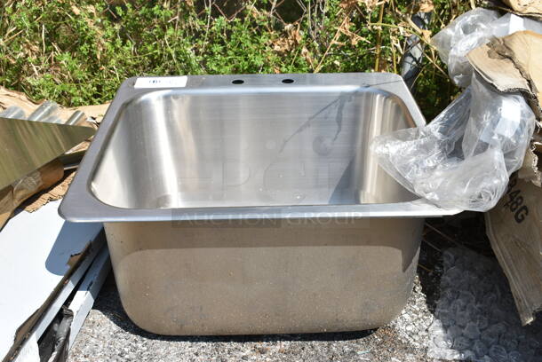 Stainless Steel Single Bay Drop In Sink.  - Image 3 of 7