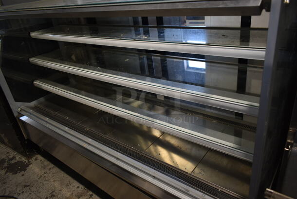Infrico Metal Commercial Open Merchandiser Display Case. Tested and Working! - Image 3 of 5