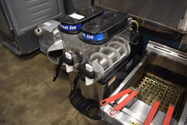 2010 BUNN Ultra-2 Commercial Stainless Steel Countertop Frozen Drink Machine With 2 Bowls. 120V, 1 Phase. Tested and Working! - Image 3 of 8