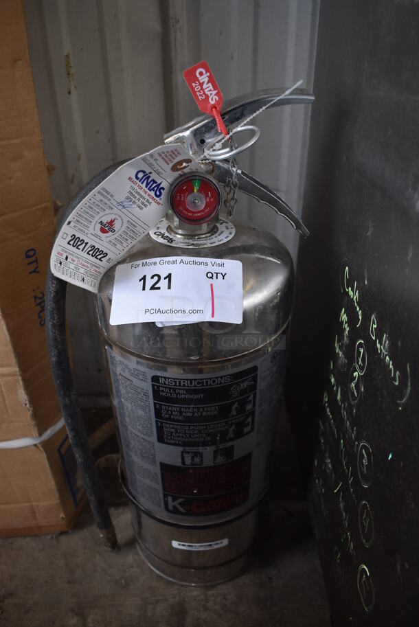 Ansul K Guard Wet Chemical Fire Extinguisher. 9x8x22 Buyer Must Pick Up - We Will Not Ship This Item. - Image 1 of 5