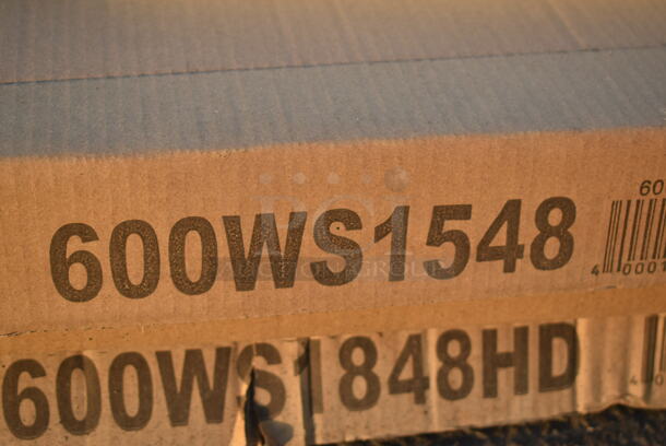 BRAND NEW SCRATCH AND DENT! Regency 600WS1548 18 Gauge Stainless Steel 15" x 48" Solid Wall Shelf - Image 2 of 3