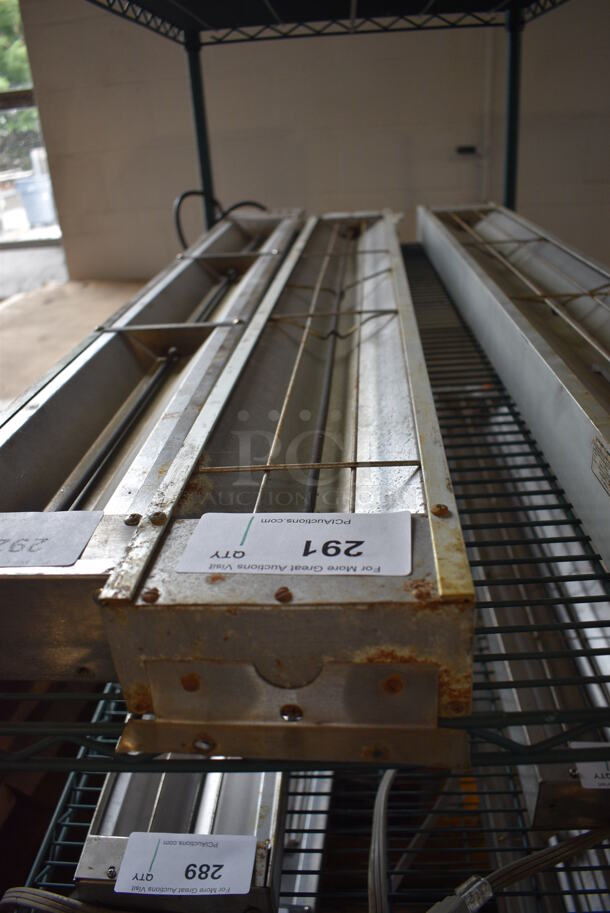 Nemco Stainless Steel Commercial Warming Strip. 48x6x2.5 - Image 2 of 3
