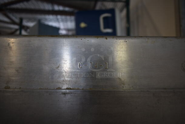 Bucksco Metal Commercial Single Door Reach In Heating Proofing Holding Cabinet on Commercial Casters. Cannot Test - Unit Was Previously Hardwired - Image 2 of 6