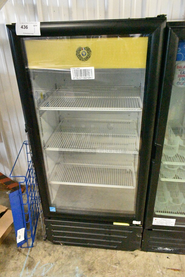 Imbera VR10 R2 Metal Commercial Single Door Reach In Cooler Merchandiser. 115 Volts, 1 Phase. Tested and Working! - Image 1 of 4