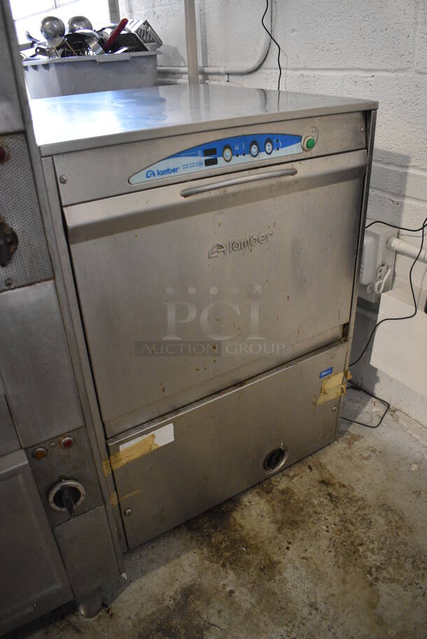 Lamber Stainless Steel Commercial Undercounter Dishwasher. 24x27.5x32.5 - Image 4 of 6