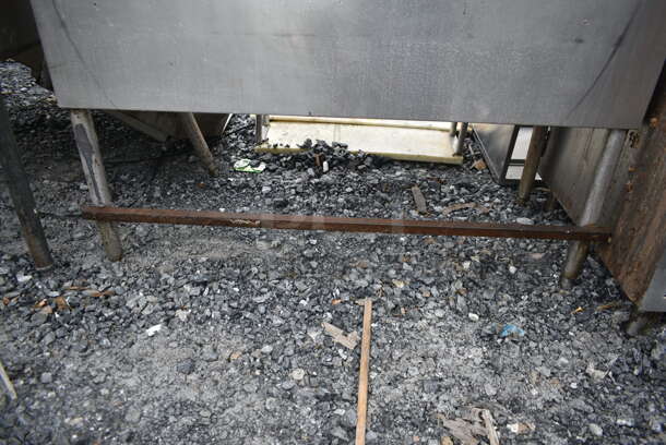 Stainless Steel Commercial 3 Bay Bar Sink w/ Right Side Drain Board. Bays 10x14. Drain Boards 11x15 - Image 6 of 6