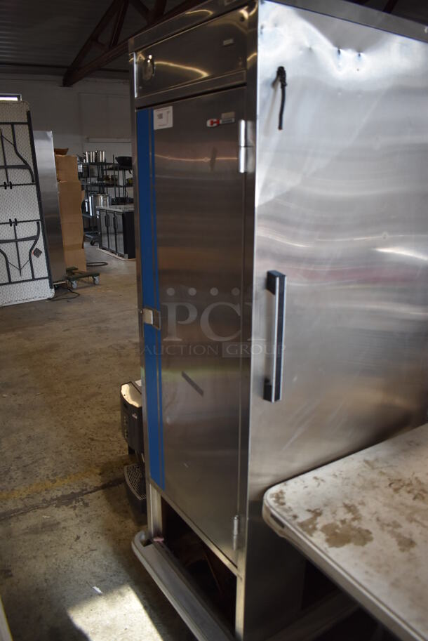 Carter Hoffmann PHB-450A Stainless Steel Commercial Holding Rack on Commercial Casters. 120 Volts, 1 Phase. 29x35x74. Tested and Powers On But Temps at 71 Degrees - Image 3 of 8