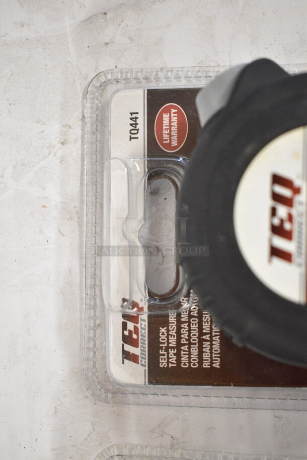 5 BRAND NEW! Items; 3 TEQ 25; Tape Measure and 2 TEQ Adjustable Wrench. 5 Times Your Bid! - Image 6 of 10