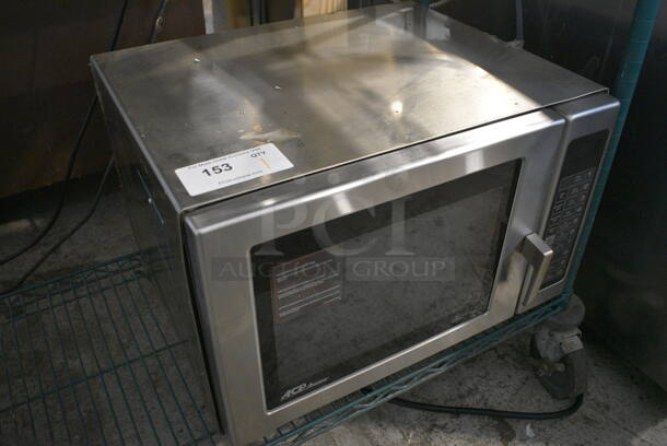 Amana Stainless Steel Commercial Countertop Microwave Oven. 21.5x18.5x14 - Image 2 of 5