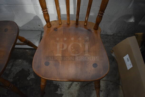 6 Wooden Dining Chairs. Stock Picture - Cosmetic Condition May Vary. 20x18x42. 6 Times Your Bid! - Image 3 of 5