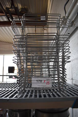 ALL ONE MONEY! Lot of 15 Metal Chafing Dish Frames. 13x22x8