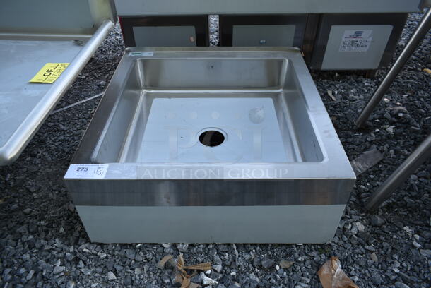 BRAND NEW SCRATCH AND DENT! Regency 600SM24246 Stainless Steel Commercial Mop Sink.