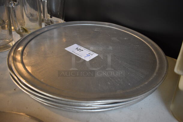 9 Metal Round Pizza Baking Pans. 19x19. 9 Times Your Bid! - Image 2 of 3
