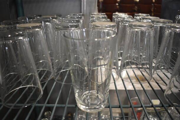 28 Beverage Glasses. 3.25x3.25x5.25. 28 Times Your Bid!