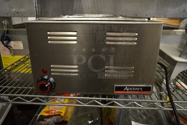 2021 Adcraft FW-1200W Stainless Steel Commercial Countertop Food Warmer. 120 Volts, 1 Phase. Tested and Working! - Image 2 of 4