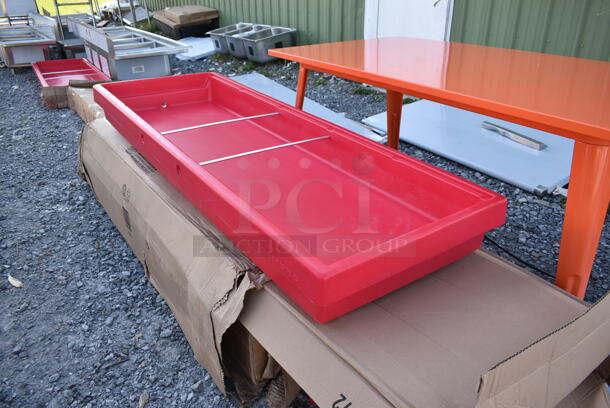 BRAND NEW SCRATCH AND DENT! Cambro Buffet Bar w/ Standing Sneeze Guard. - Image 4 of 6