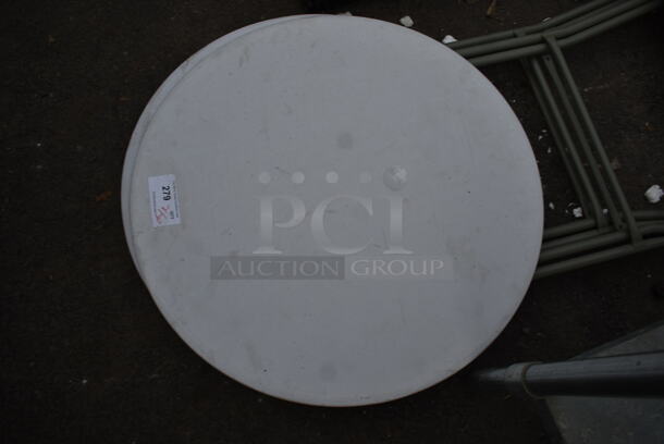 2 Round Folding Tables. 2 Times Your Bid! - Image 3 of 4