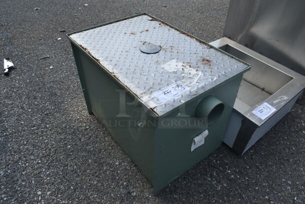 Mifab MI-G-4 Metal Commercial Grease Trap. - Image 2 of 6