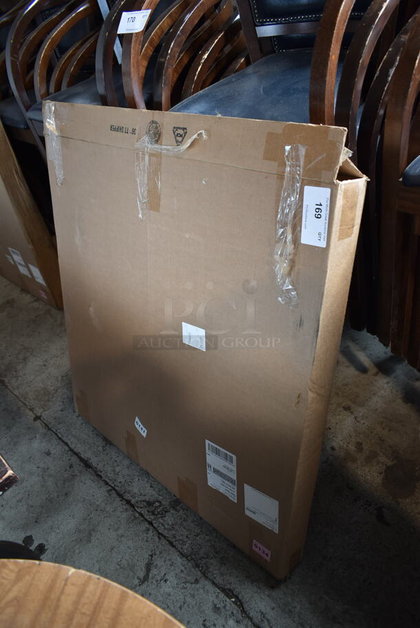 BRAND NEW IN BOX! Holland Outdoor EnduroTops Stone Pattern Round Tabletop. - Image 2 of 8