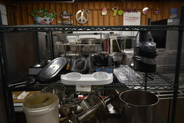 ALL ONE MONEY! Tier Lot of Various Items Including Drip Tray - Image 1 of 3