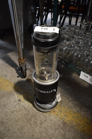 Nutribullet Drink Blender. Tested and Powers On But Parts Do Not Move