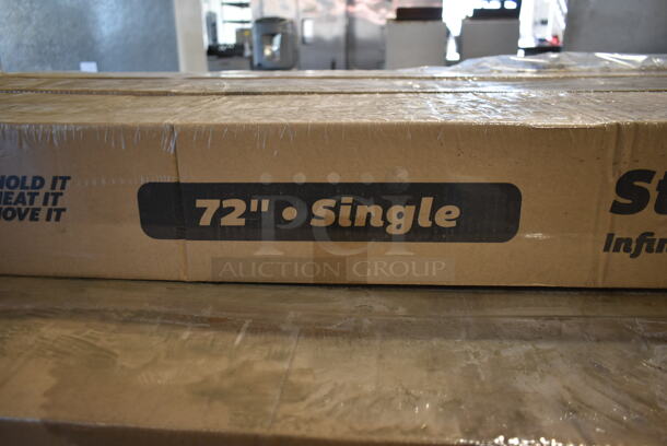 PALLET LOT of 23 BRAND NEW SCRATCH AND DENT! ServIt 423SWI72CP Stainless Steel Commercial 72" High Wattage Strip Warmer with Infinite Controls. 120 Volts, 1 Phase. 23 Times Your Bid! - Image 3 of 6