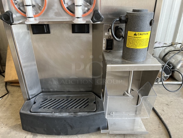 2014 Stoelting Model SF121-38I2 Stainless Steel Commercial Countertop Air Cooled 2 Flavor w/ Twist Soft Serve Ice Cream Machine. 208-240 Volts, 1 Phase. 22x33x35 - Image 8 of 10