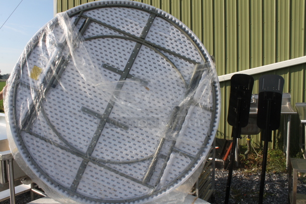 11 BRAND NEW! 72" Choice Round White Poly Folding Tables. 11 Times Your Bid! - Image 3 of 3