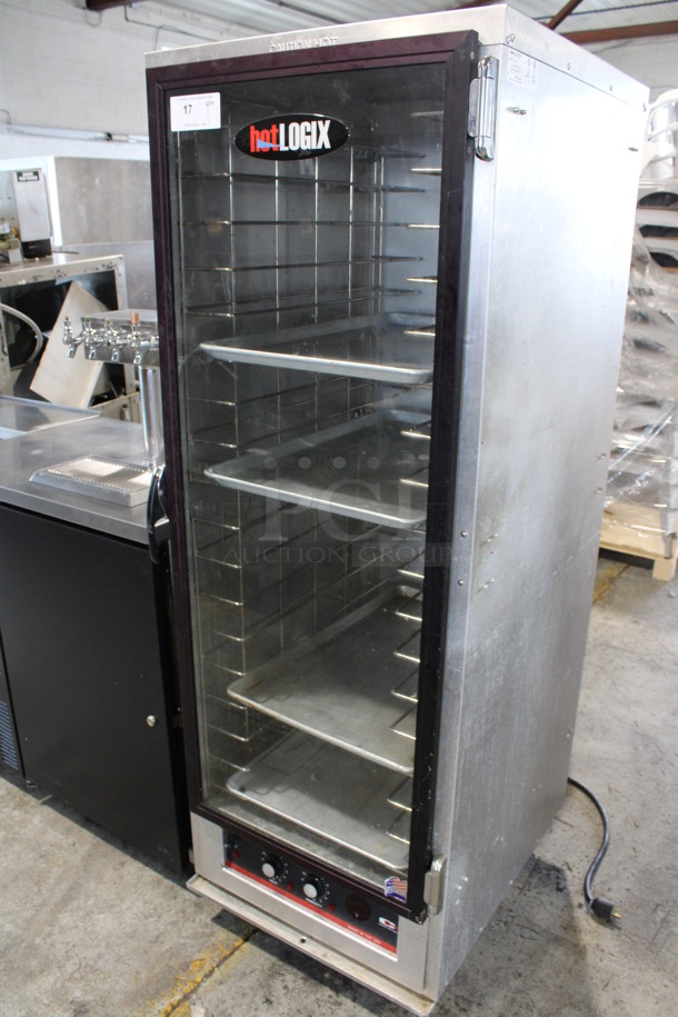 Carter Hoffmann Metal Commercial Enclosed Pan Transport Rack on Commercial Casters. 25x31x70.5. Tested and Working! - Image 2 of 5