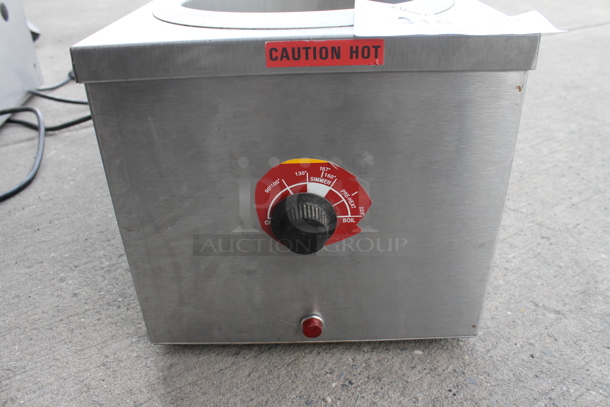 Nemco 6120-SUB Stainless Steel Commercial Countertop 2 Well Food Warmer. 120 Volts, 1 Phase. Tested and Working! - Image 2 of 5