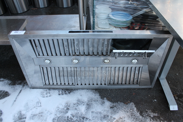 Stainless Steel Range Hood. - Image 1 of 4