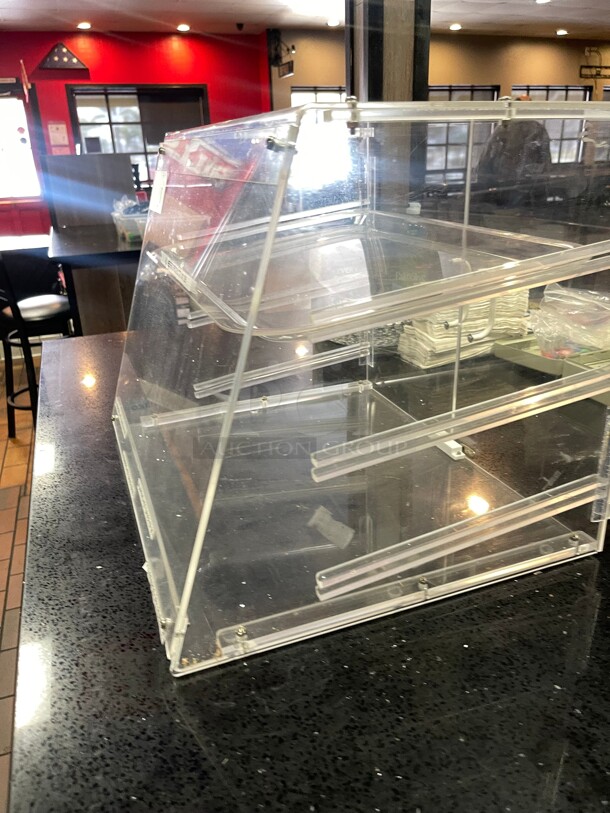 Clean! Choice 3 Tray Commercial Bakery Display Case with Rear Doors NSF - Image 5 of 8