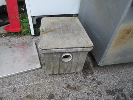 One 17X23X17 Grease Trap.