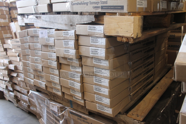 ALL ONE MONEY! PALLET LOT of NEW Cambro CPDS21H6480 Camshelving® Premium Dunnage Stand 21" and MORE! - Image 3 of 3
