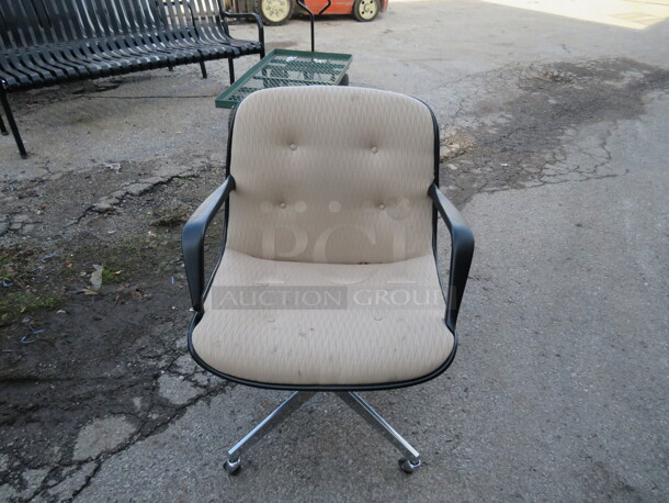 One Office Chair On Casters. - Image 1 of 1