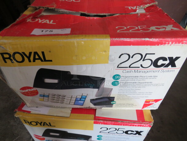 One Royal 225CX Cash Register. - Image 1 of 1