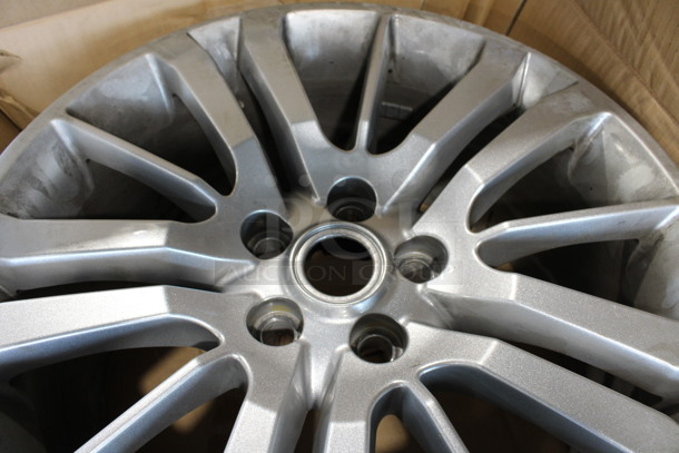 4 Metal Car Rims. 9-1/2Jx20EH2 53 CD183 2-a. 21.5x10x21.5. 4 Times Your Bid! - Image 3 of 8