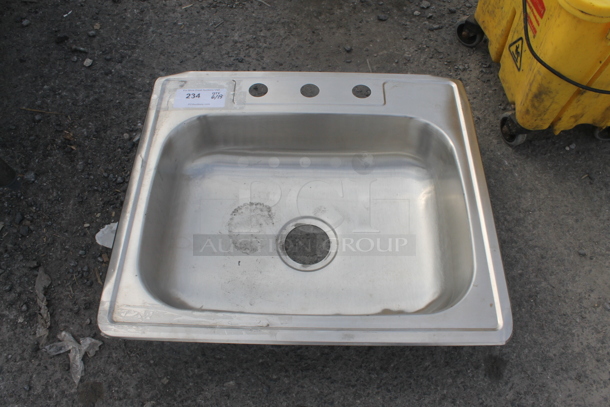 Stainless Steel Drop In Sink - Image 1 of 3