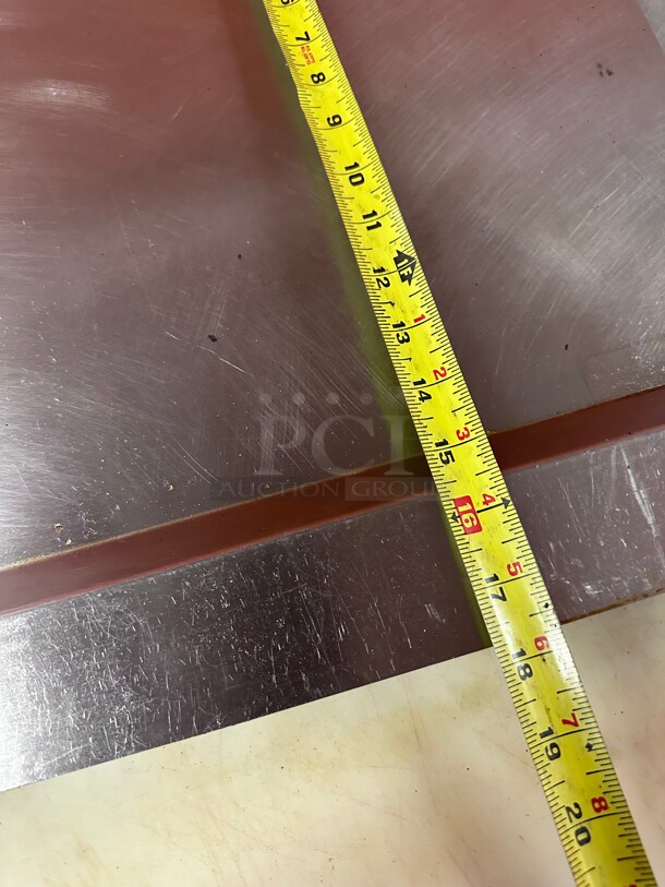 Clean! Krowne Heavy Duty Metal Stainless Steel Splash Guard For Fryers, Model# 30-325 NSF  - Image 5 of 5