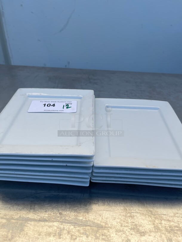 ITI China 9 inch X 7 inch Plate | Rolled Edge, Bright White Elite Collection  - Image 3 of 7