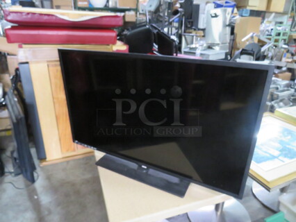 One 55 Inch Samsung Flatscreen TV. #UN55J62ODAFXZA.