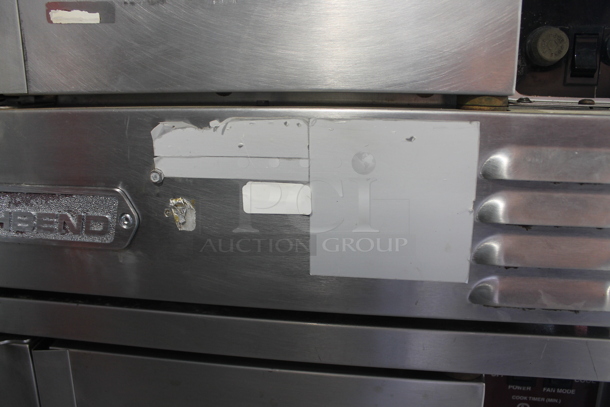 2 Southbend Marathon Gold Stainless Steel Commercial Natural Gas Powered Full Size Convection Ovens w/ View Through Doors, Metal Oven Racks and Thermostatic Controls. 2 Times Your Bid! - Image 7 of 11