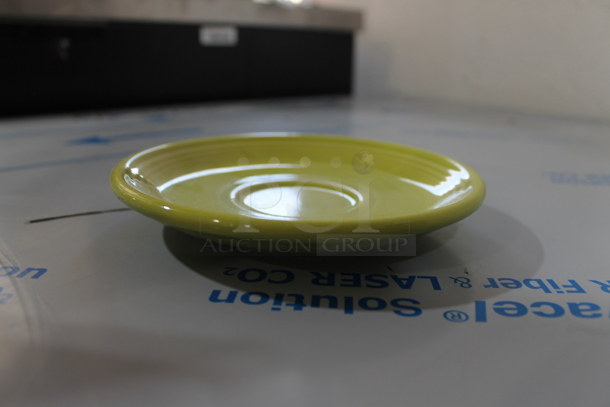 Box of 12 BRAND NEW! Fiesta 470332 Lemongrass 5-7/8" Saucers. - Image 2 of 5