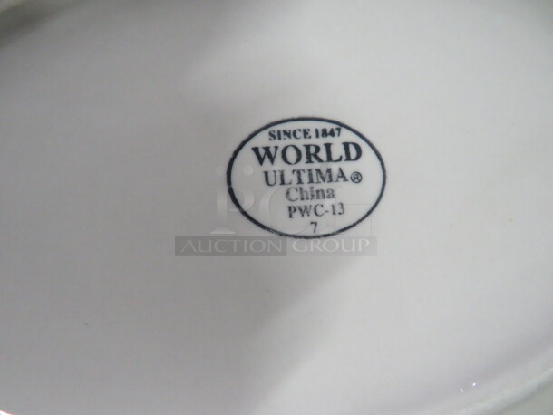 11.5 Inch  White Platter. 10XBID. - Image 2 of 2