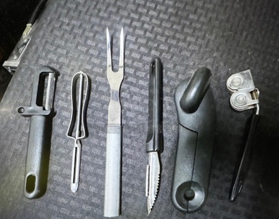 One Lot Of Assorted Utensils. 