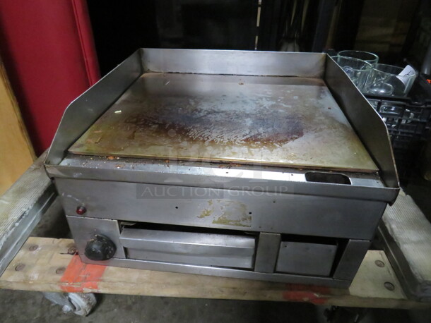 One 18 Inch Electric Flat Top Griddle. 110 Volt. - Image 1 of 2