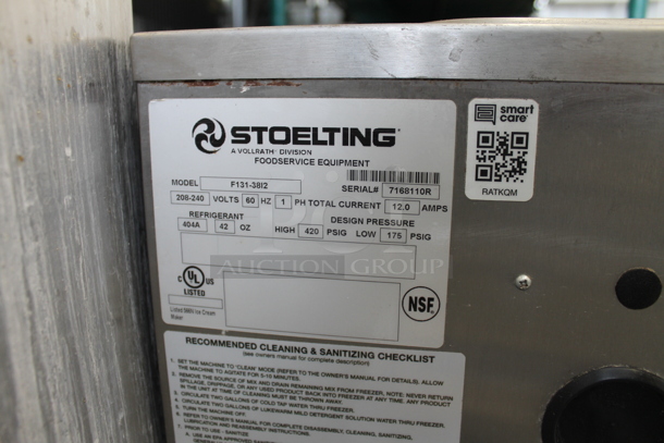 2021 Stoelting F131-38I2 Stainless Steel Commercial Countertop Air Cooled 2 Flavor Soft Serve Ice Cream Machine. 208-240 Volts, 1 Phase. - Image 6 of 7