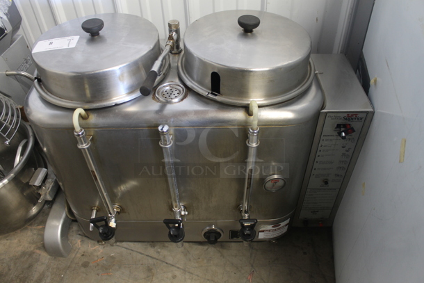 Curtis RU-300 Stainless Steel Commercial Countertop Automatic Coffee Urn. 