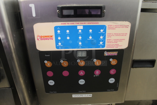 2010 Taylor C005-12 Stainless Steel Commercial Countertop Dairy Dispenser. 120 Volts, 1 Phase. Tested and Powers On But Does Not Get Cold - Image 2 of 5