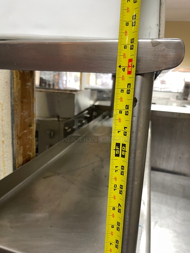 Cold Tech Commercial Prep Sandwich Refrigerated Table NSF 115 Volt With Over Shelve  - Image 10 of 10